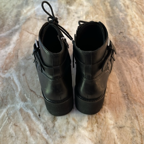 ASH GENUINE LEATHER COMBAT BOOTS - Picture 3 of 5